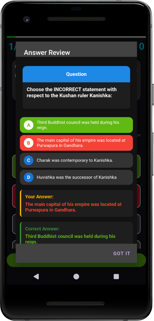 Answer Review